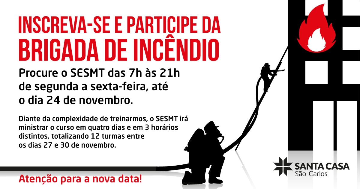 São Carlos Clube - Alguns colaboradores do São Carlos Clube estarão em  treinamento de brigada de incêndio hoje. 👩🏻‍🚒🧑🏽‍🚒👨🏿‍🚒